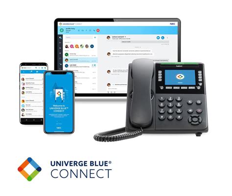Place and receive calls, see who is available, send chat and SMS mess. . Univerge blue connect download